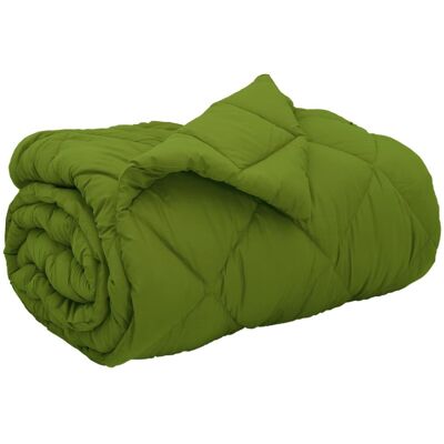vidaXL Zimowa Kołdra Zielony 220 x 140 cm Mikrofibra vidaXL Zimowa Kołdra Zielony 220 x 140 cm Mikrofibra