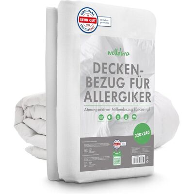 Inny producent Welldora Poszewka na Kołdrę 220x240 cm Hipoalergiczna z Suwakiem Biała Inny producent Welldora Poszewka na Kołdrę 220x240 cm Hipoalergiczna z Suwakiem Biała