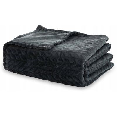 Inny producent WINTHOME Koc Miękki Ciepły Polarowy Dla Dzieci Na Kanapę 130x170cm Szary Inny producent WINTHOME Koc Miękki Ciepły Polarowy Dla Dzieci Na Kanapę 130x170cm Szary