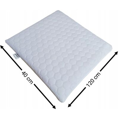 GMK WODOODPORNA PIKOWANA PODUSZKA OGRODOWA PŁASKA MIÓD - HEKSAGON 40x120 biała GMK WODOODPORNA PIKOWANA PODUSZKA OGRODOWA PŁASKA MIÓD - HEKSAGON 40x120 biała