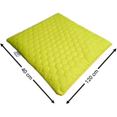 GMK WODOODPORNA PIKOWANA PODUSZKA OGRODOWA PŁASKA MIÓD - HEKSAGON 40x120 żółta GMK WODOODPORNA PIKOWANA PODUSZKA OGRODOWA PŁASKA MIÓD - HEKSAGON 40x120 żółta