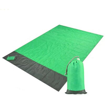 HEDO Wodoodporny koc plażowy 200*210 cm - zielony HEDO Wodoodporny koc plażowy 200*210 cm - zielony