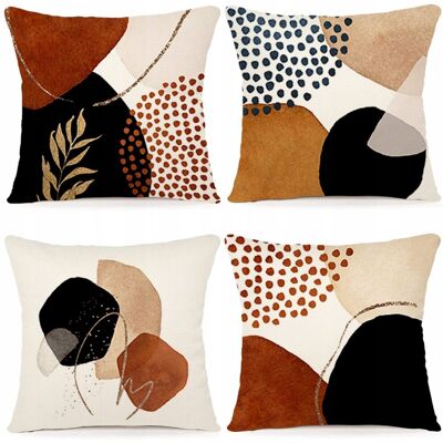 Inny producent YCOLL Poszewki Na Poduszki 40x40 4 Szt Boho Abstrakcyjne Inny producent YCOLL Poszewki Na Poduszki 40x40 4 Szt Boho Abstrakcyjne