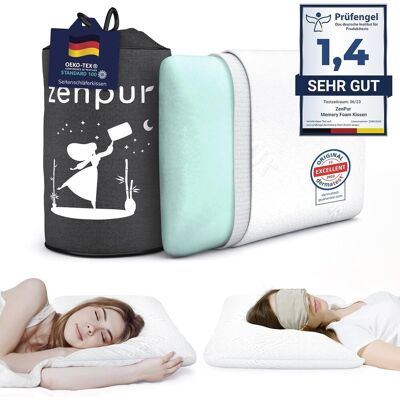 Inny producent Zenpur Ergonomiczna Ortopedyczna Poduszka Szyjna Poduszka Pamięciowa Ból Szyi I Pleców Ochrona Przed Roztoczami I Chrapaniem Bambusowa Osłona Made E.. Inny producent Zenpur Ergonomiczna Ortopedyczna Poduszka Szyjna Poduszka Pamięciowa Ból Szyi I Pleców Ochrona Przed Roztoczami I Chrapaniem Bambusowa Osłona Made E..