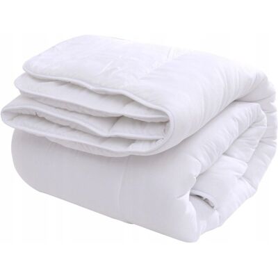 nieznany producent ZESTAW KOŁDRA CAŁOROCZNA 200x220 ANTYALERGICZNA + 2 PODUSZKI 70x80 nieznany producent ZESTAW KOŁDRA CAŁOROCZNA 200x220 ANTYALERGICZNA + 2 PODUSZKI 70x80