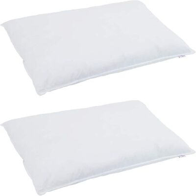 vidaXL Zestaw kołdry zimowej z poduszką 3 pcs Biały 200 x 200 cm vidaXL Zestaw kołdry zimowej z poduszką 3 pcs Biały 200 x 200 cm