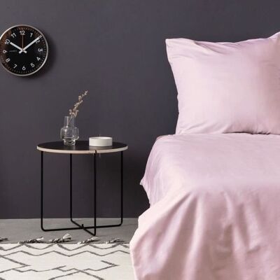 Inny producent Zestaw pościeli - 1 poszwa na kołdrę 220 x 240 cm + 2 poszewki na poduszki 60 x 60 cm - Satynowany 100% bawełna - Różowy Inny producent Zestaw pościeli - 1 poszwa na kołdrę 220 x 240 cm + 2 poszewki na poduszki 60 x 60 cm - Satynowany 100% bawełna - Różowy