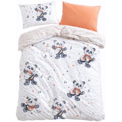 Inny producent Zestaw pościeli dla dzieci 100x150cm, Panda Inny producent Zestaw pościeli dla dzieci 100x150cm, Panda