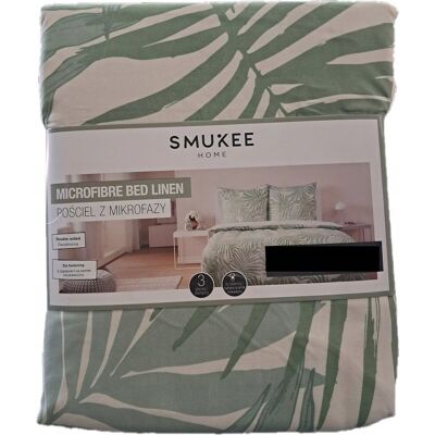 SMUKEE Zestaw pościeli z mikrofazy 160x200 + 2 poszewki 70x80 SMUKEE Zestaw pościeli z mikrofazy 160x200 + 2 poszewki 70x80