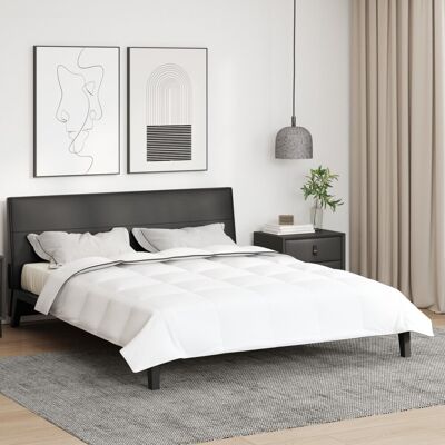 vidaXL Zimowa Kołdra Biały 260 x 220 cm Poliester 105gsm vidaXL Zimowa Kołdra Biały 260 x 220 cm Poliester 105gsm