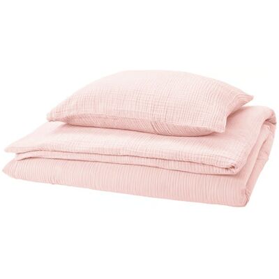 Ikea Schersmin Komplet Pościeli 150x200/50x60 Cm Bawełna Muślinowa Różowy Ikea Schersmin Komplet Pościeli 150x200/50x60 Cm Bawełna Muślinowa Różowy