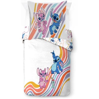 Jay Franco Disney Lilo & Stitch Zestaw Poszewek Na Kołdrę Z 100% Bawełny - Zawiera Poszewkę Na Poduszkę O Wymiarach 80 X 80 Cm Jay Franco Disney Lilo & Stitch Zestaw Poszewek Na Kołdrę Z 100% Bawełny - Zawiera Poszewkę Na Poduszkę O Wymiarach 80 X 80 Cm