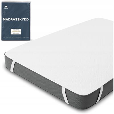 Inny producent Ochraniacz 80x160cm Wodoodporny Oddychający Na Materac Bawełna Elastyczny Inny producent Ochraniacz 80x160cm Wodoodporny Oddychający Na Materac Bawełna Elastyczny