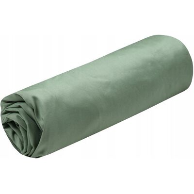 STOF Prześcieradło Bawełniane Z Gumką Zielone Z Bawełny 140x200 Na Gumce STOF Prześcieradło Bawełniane Z Gumką Zielone Z Bawełny 140x200 Na Gumce