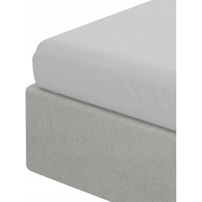 Prześcieradło LAUKO renforce szare 160x200 cm HOMLA Prześcieradło LAUKO renforce szare 160x200 cm HOMLA