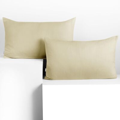 DecoKing Zestaw 2 Poszewek Na Poduszkę 50x60 Cm Bawełna Czesana Beżowa DecoKing Zestaw 2 Poszewek Na Poduszkę 50x60 Cm Bawełna Czesana Beżowa