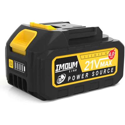 Deko AKUMULATOR BATERIA IMOUM DC04A 21V MAX 4Ah DO PIŁY MYJKI NOŻYC PODKASZARKI Deko AKUMULATOR BATERIA IMOUM DC04A 21V MAX 4Ah DO PIŁY MYJKI NOŻYC PODKASZARKI