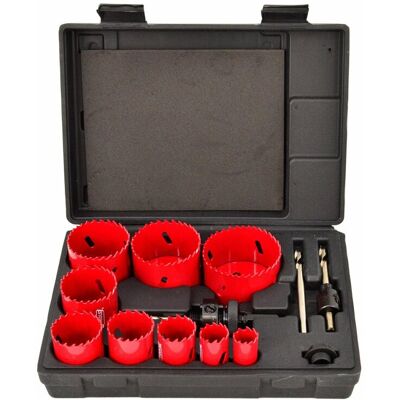 AWTOOLS komplet otwornic bimetalowych 13 elem. 19-64mm. AWTOOLS komplet otwornic bimetalowych 13 elem. 19-64mm.