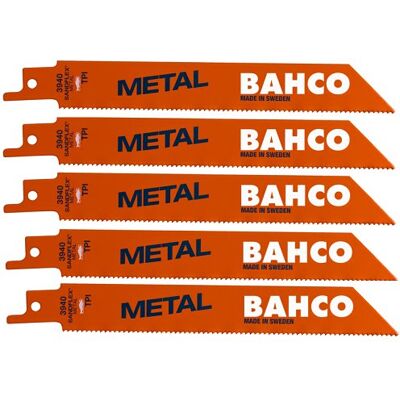 Bahco 5X Brzeszczot Do Piły Szablastej Do Metalu Bimetaliczny 150 Mm Tpi 18 Bahco 5X Brzeszczot Do Piły Szablastej Do Metalu Bimetaliczny 150 Mm Tpi 18