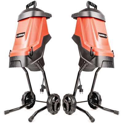 CEDRUS RE04 ROZDRABNIACZ ELEKTRYCZNY NOŻOWY RĘBAK DO GAŁĘZI OGRODOWY 2800W / 45MM - CEDRUS RE04 ROZDRABNIACZ ELEKTRYCZNY NOŻOWY RĘBAK DO GAŁĘZI OGRODOWY 2800W / 45MM -