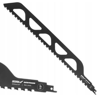 Dedra Brzeszczot Prosty Do Betonu 455X1,5Mm Pilarki Szablastej 08T252Hm Dedra Brzeszczot Prosty Do Betonu 455X1,5Mm Pilarki Szablastej 08T252Hm