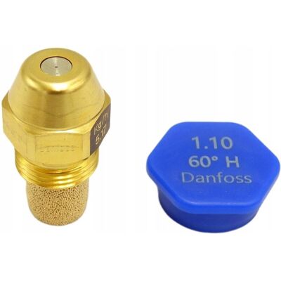 Dysza paliwa danfoss 1.10 60° H do palników olejowych do myjek KARCHER HDS Dysza paliwa danfoss 1.10 60° H do palników olejowych do myjek KARCHER HDS
