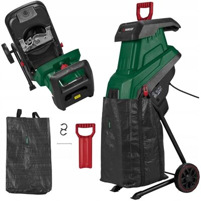 ELEKTRYCZNY ROZDRABNIACZ DO GAŁĘZI PARKSIDE PEMH 2400 A1 2400 W + KOSZ ELEKTRYCZNY ROZDRABNIACZ DO GAŁĘZI PARKSIDE PEMH 2400 A1 2400 W + KOSZ