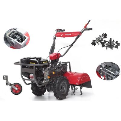 Glebogryzarka HGS X620N HORTMASZ Spalinowa z napędem + Koła metalowe + Koło podporowe Glebogryzarka HGS X620N HORTMASZ Spalinowa z napędem + Koła metalowe + Koło podporowe