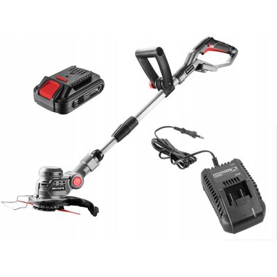 GRAPHITE Zestaw E+: podkaszarka (58G030) + akumulator 2ah + ładowarka 58G030-BC GRAPHITE Zestaw E+: podkaszarka (58G030) + akumulator 2ah + ładowarka 58G030-BC