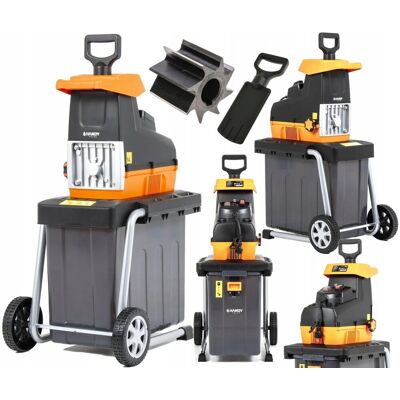 inna (Inny) HANDY GTR2800 RĘBAK ROZDRABNIACZ ELEKTRYCZNY DO GAŁĘZI FREZOWY 2800W 44mm inna (Inny) HANDY GTR2800 RĘBAK ROZDRABNIACZ ELEKTRYCZNY DO GAŁĘZI FREZOWY 2800W 44mm