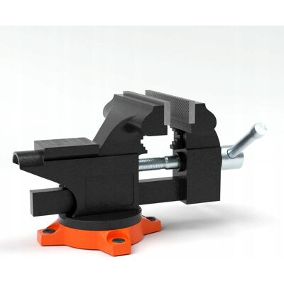 Vevor Imadło warsztatowe 115mm obrotowe z kowadłem żeliwne do cięcia wiercenia Vevor Imadło warsztatowe 115mm obrotowe z kowadłem żeliwne do cięcia wiercenia