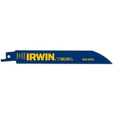 IRWIN 624R Piła szablowa 150mm 24 TPI - Cięcie metali, opakowanie 5 IRWIN 624R Piła szablowa 150mm 24 TPI - Cięcie metali, opakowanie 5
