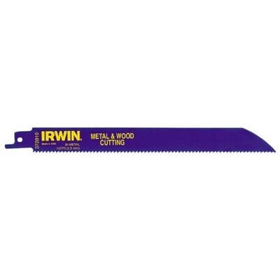 IRWIN BRZESZCZOT DO PIŁY SZABLASTEJ 200mm 10 Z/CAL /METAL-DREWNO (5szt) IRWIN BRZESZCZOT DO PIŁY SZABLASTEJ 200mm 10 Z/CAL /METAL-DREWNO (5szt)