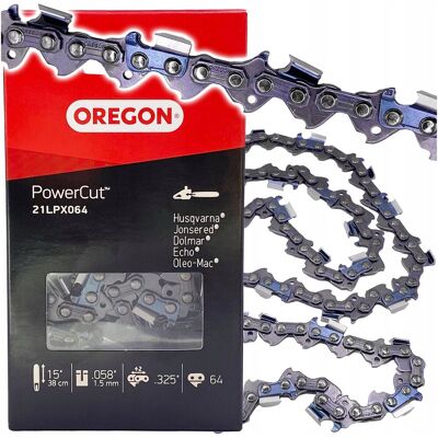 ŁAŃCUCH 15' OREGON 64 OGNIW 0,325 1,5mm do ECHO DOLMAR HUSQVARNA ORYGINALNY ŁAŃCUCH 15' OREGON 64 OGNIW 0,325 1,5mm do ECHO DOLMAR HUSQVARNA ORYGINALNY
