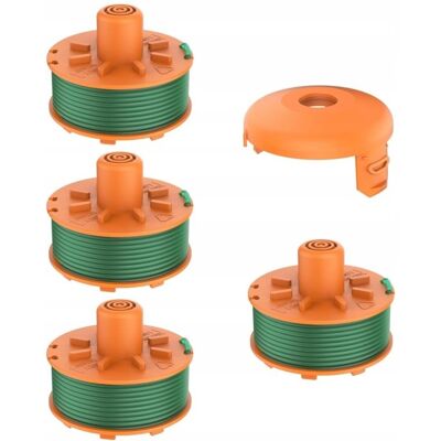 Bezmarkowe LINKI ŻYŁKI DO PODKASZARKI szpule żyłką zestaw 4 szt Gardena 05367-20 Bezmarkowe LINKI ŻYŁKI DO PODKASZARKI szpule żyłką zestaw 4 szt Gardena 05367-20
