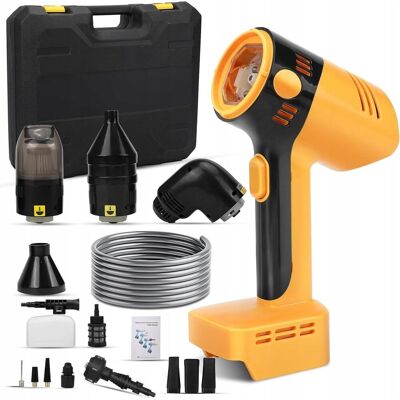 Inny producent Myjka ciśnieniowa 4w1 kompatybilna z akumulatorem 18 V 200 W 23000 obr./min Inny producent Myjka ciśnieniowa 4w1 kompatybilna z akumulatorem 18 V 200 W 23000 obr./min