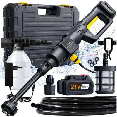 Myjka ciśnieniowa akumulatorowa Renovey HK2702, ciśnienie 35 bar, uniwersalne zastosowanie Myjka ciśnieniowa akumulatorowa Renovey HK2702, ciśnienie 35 bar, uniwersalne zastosowanie