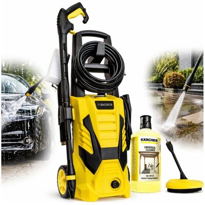 Myjka Ciśnieniowa Bauhus 2200W do Auta Tarasu Kostki 165 bar + Płyn Karcher Myjka Ciśnieniowa Bauhus 2200W do Auta Tarasu Kostki 165 bar + Płyn Karcher