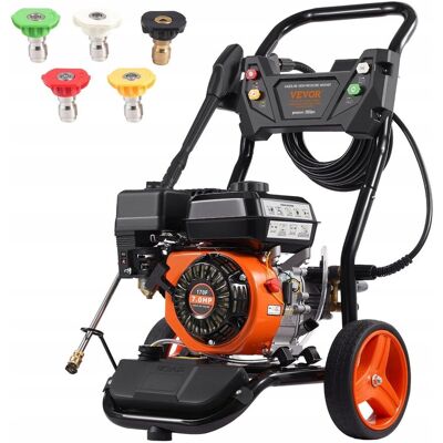 Vevor MYJKA CIŚNIENIOWA BENZYNOWA 3950 PSI 10 l/min pompa mosiężna 5 dysz Vevor MYJKA CIŚNIENIOWA BENZYNOWA 3950 PSI 10 l/min pompa mosiężna 5 dysz