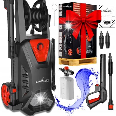 Inny producent MYJKA CIŚNIENIOWA Lehmann 2200W MEGA MOC 290 Bar BOGATY ZESTAW ALUMINIOWA Inny producent MYJKA CIŚNIENIOWA Lehmann 2200W MEGA MOC 290 Bar BOGATY ZESTAW ALUMINIOWA