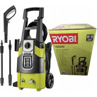 Ryobi RPW120B myjka ciśnieniowa - 1800W, 120 bar, 380 L/h Ryobi RPW120B myjka ciśnieniowa - 1800W, 120 bar, 380 L/h