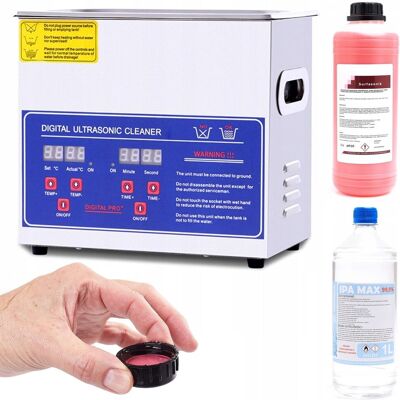 Techrebal MYJKA WANNA ULTRADŹWIĘKOWA 3,2L 220W DLA OPTYKA Techrebal MYJKA WANNA ULTRADŹWIĘKOWA 3,2L 220W DLA OPTYKA