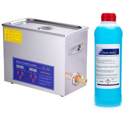 Techrebal Myjka / wanna ultradźwiękowa PS-30A 6L + płyn Tech-Sonic 1L Techrebal Myjka / wanna ultradźwiękowa PS-30A 6L + płyn Tech-Sonic 1L
