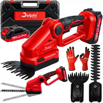 Delphi tools NOŻYCE DO TRAWY AKUMULATOROWE ELEKTRYCZNE ŻYWOPŁOTU TRYMER 2Ah 2x OSTRZE Delphi tools NOŻYCE DO TRAWY AKUMULATOROWE ELEKTRYCZNE ŻYWOPŁOTU TRYMER 2Ah 2x OSTRZE