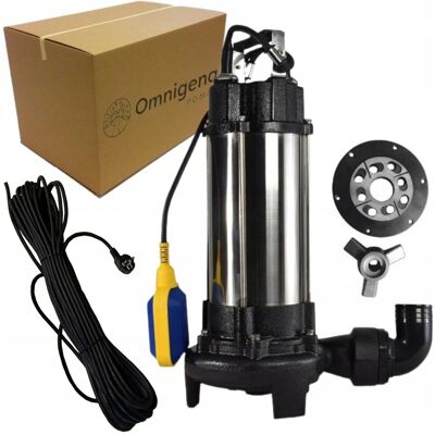 Omnigena Wq 1500 Furia Pompa Zatapialna Rozdrabniacz 1500W Pływak 6M Kabel Omnigena Wq 1500 Furia Pompa Zatapialna Rozdrabniacz 1500W Pływak 6M Kabel