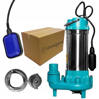 Omnigena Wq 7-16-1,5 Pompa Zatapialna Rozdrabniacz 1500W Pływak+9.5M Kabel Omnigena Wq 7-16-1,5 Pompa Zatapialna Rozdrabniacz 1500W Pływak+9.5M Kabel