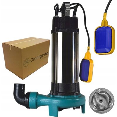 Omnigena Wq 8-11-1,3 Pompa Zatapialna Rozdrabniacz 1300W Pływak +8M Kabel Omnigena Wq 8-11-1,3 Pompa Zatapialna Rozdrabniacz 1300W Pływak +8M Kabel