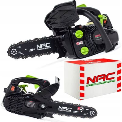 PIŁA SPALINOWA GAŁĘZIÓWKA PILARKA ŁAŃCUCHOWA NAC 25,4CC 25CM LEKKA MOCNA PIŁA SPALINOWA GAŁĘZIÓWKA PILARKA ŁAŃCUCHOWA NAC 25,4CC 25CM LEKKA MOCNA