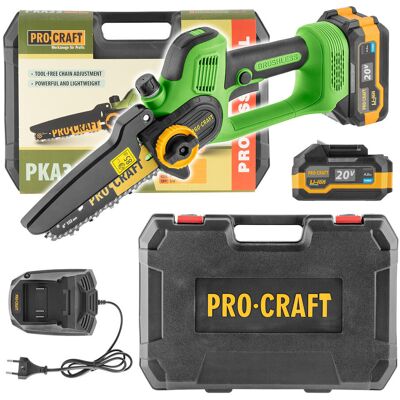 Pilarka łańcuchowa akumulatorowa Procraft PKA35 20V bezszczotkowa Pilarka łańcuchowa akumulatorowa Procraft PKA35 20V bezszczotkowa