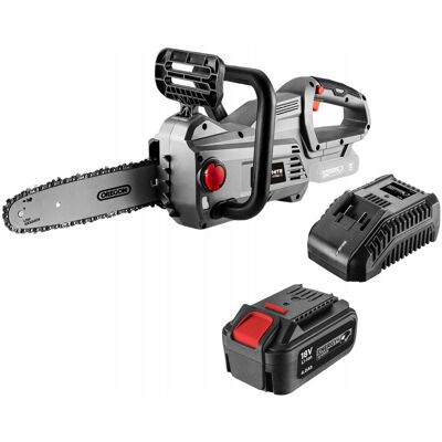Pilarka Piła Łańcuchowa Lekka + Akumulator 4 Ah + Ładowarka GRAPHITE Pilarka Piła Łańcuchowa Lekka + Akumulator 4 Ah + Ładowarka GRAPHITE